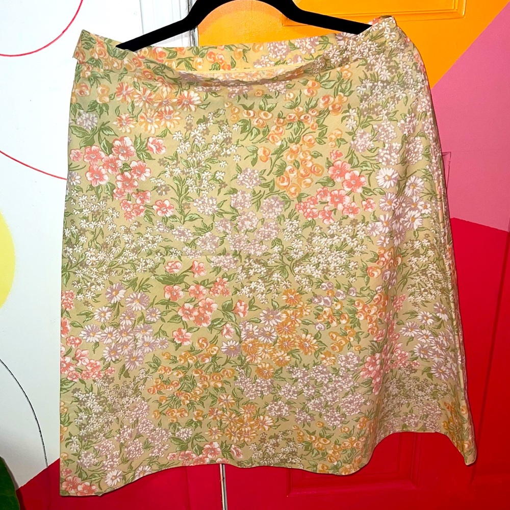 Floral skirt